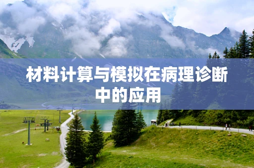 材料计算与模拟在病理诊断中的应用