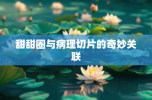 甜甜圈与病理切片的奇妙关联