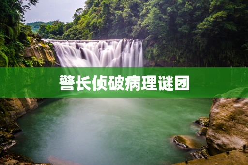 警长侦破病理谜团