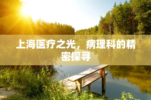 上海医疗之光，病理科的精密探寻