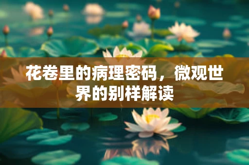 花卷里的病理密码，微观世界的别样解读